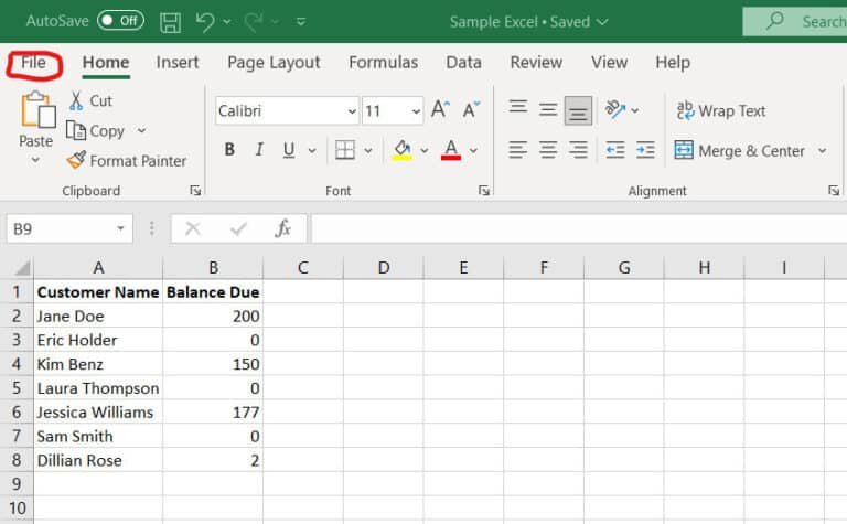 macro in Excel